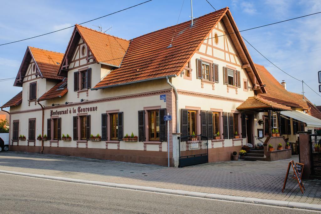 Hotel Restaurant La Couronne ロッペンハイム エクステリア 写真